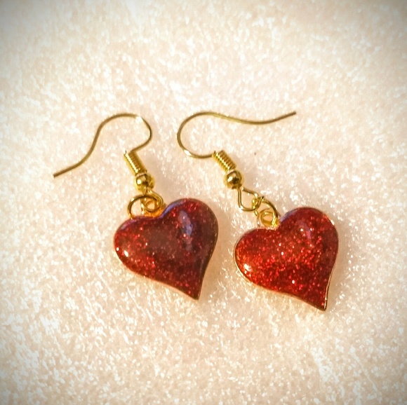 Jewelry - HEART EARRINGS ❤️💕💕❤️ Jewelry - Red Love Gift Jewelry - HEART EARRINGS ❤️💕💕❤️ Jewelry - Red Love Gift